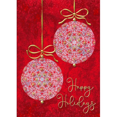 Great Baubbles of Fire Greeting Card