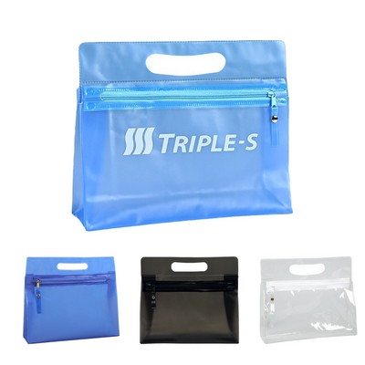 Waterproof Zipper Cosmetic Bags