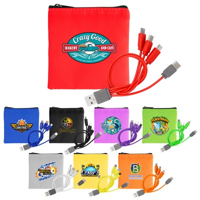 Colorful RPET Cable Pouch