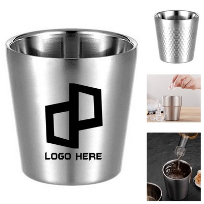 6Oz Double-Layer Stainless Steel Beer Tumbler