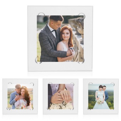 Personalized Square Glass Coasters