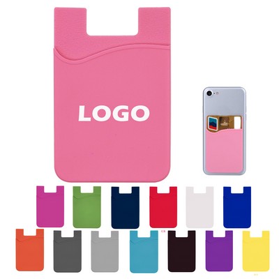 Silicone Smart Phone Wallet Holder