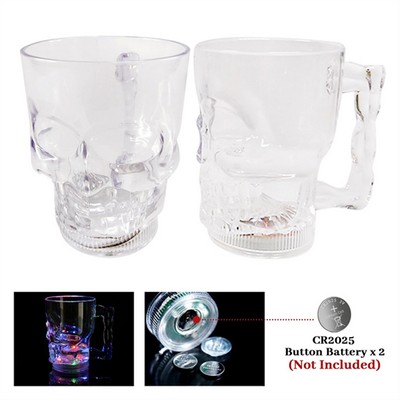 Led Light Up Skull Mug