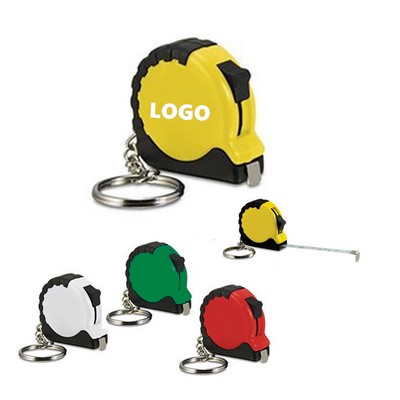 3 Retractable Tape Measure Key Chain