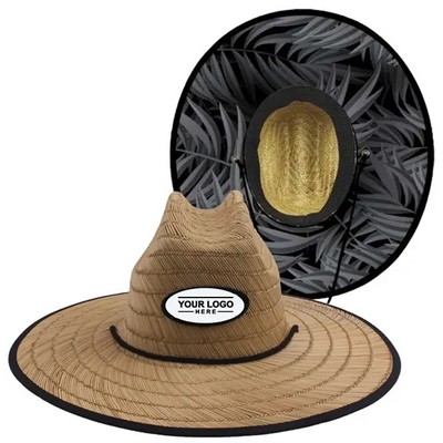 Wide Brim Beach Sun Straw Hat