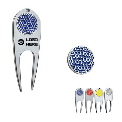 Metal Golf Ball Divot Tool