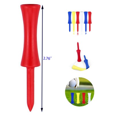 3.25 Inches 2.75 Inches Tall Step Down Tees Plastic Golf Tees