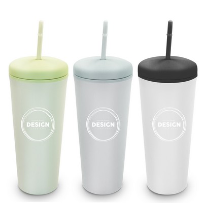 Portable Creative Double-Layer Water Cup With Customizable Logo