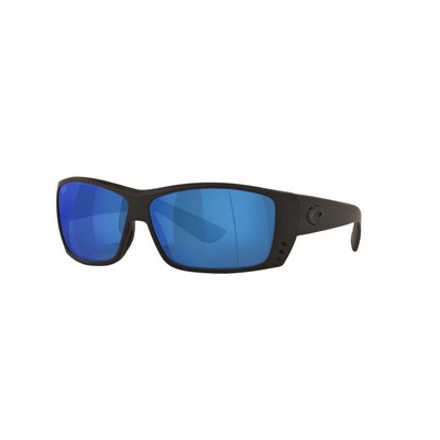 Costa Del Mar Cat Cay Sunglasses - (Frame) Blackout; (Lens) Blue Mirror 580P