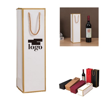 Specialty Paper Wine Tote Bag