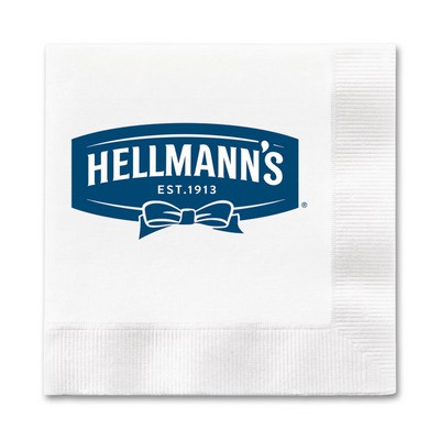 1-Ply White Beverage Napkin, FSC Certified