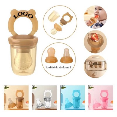 Baby Silicone Fruit Feeder Pacifier Teether Toy