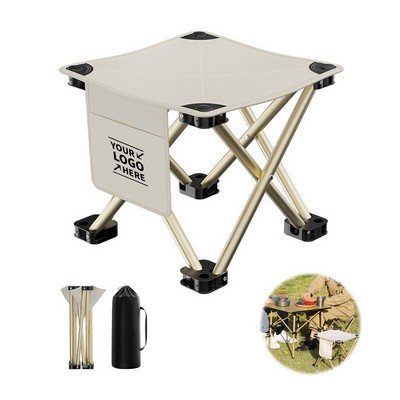 Foldable Portable Camping Stool with Carry Bag