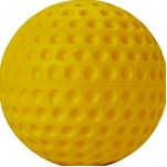 Dimp Mold Soft Baseball-Gold