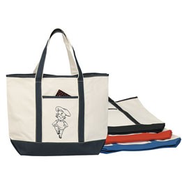 Heavy Cotton Boat Tote Bag