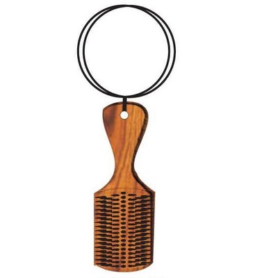 Hair Brush Executive Line Keychain w/Mirror Back (6 Square Inch)