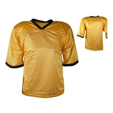 Adult Cool Mesh Full Length Football Jersey Shirt w/Contrasting Neck & Arm Trim