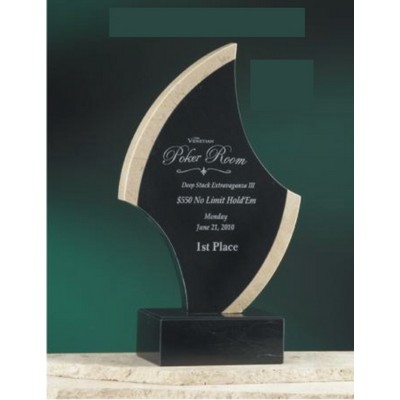 11.5" Genuine Marble Success Pinnacle Award