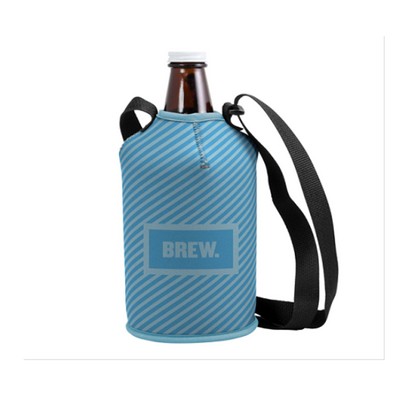 Neoprene Growler Cover 4cp With Strap