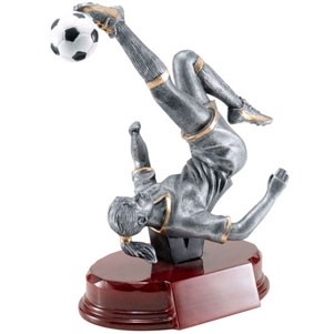 Soccer, Female - Resin Figures - 7-1/4"