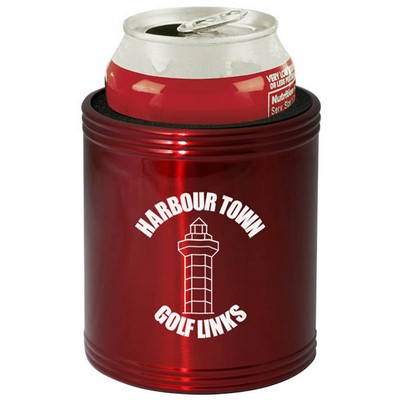 Stainless Steel Rubber Lined Can Coozie