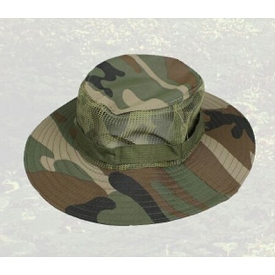 Camouflage Hat with Mesh