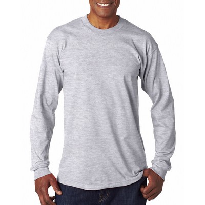 BAYSIDE Unisex USA Made Heavyweight Long-Sleeve T-Shirt