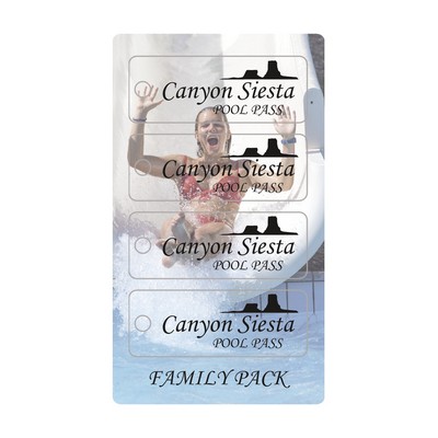 Loyalty Card | Custom | Laminated Plastic | 11 to 17 Sq In