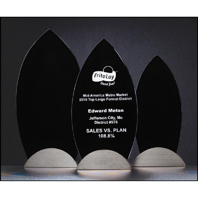 Flame Series Glass Award (5"x10 5/8")