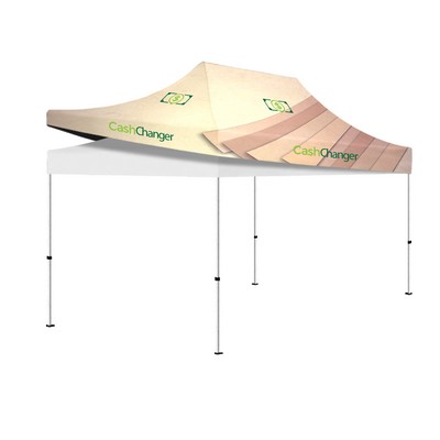 10' x 15' Double-Layer Tent Canopy Cover - Full Bleed Dye-Sublimation