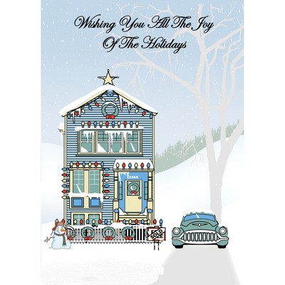 Victorian House Greeting Card