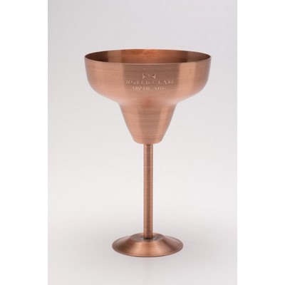 10 Oz. Solid Copper Margarita Glass