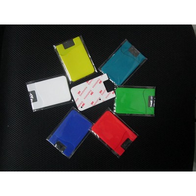 Silicone Phone Back Card Holder