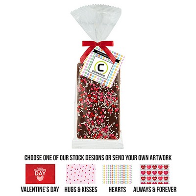 Be Mine Belgian Chocolate Bar Gift Bag - 1 Oz.