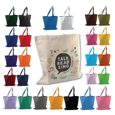 Canvas Promotional Tote Bag - Overseas - Color