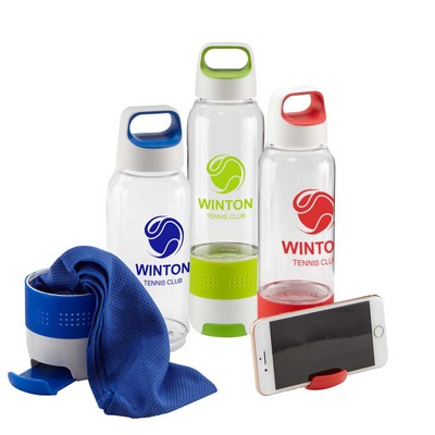 Hydra Chill Water Bottle w/Cooling Towel