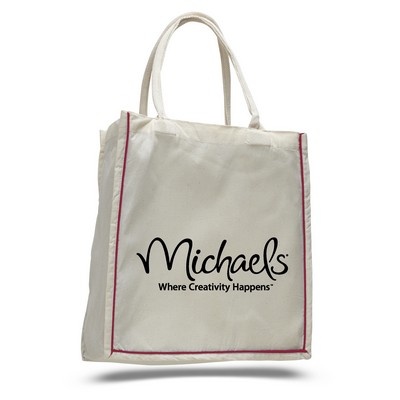 Shopping Tote Bags W/Fancy Handles