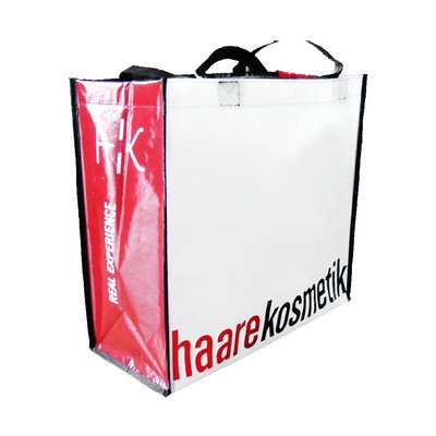 All Over Print Laminated Tradeshow Tote Bag