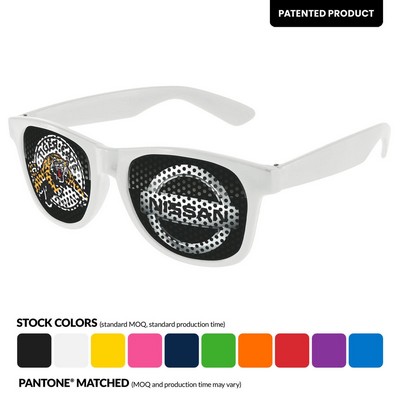 Value Pinhole Retro Sunglasses