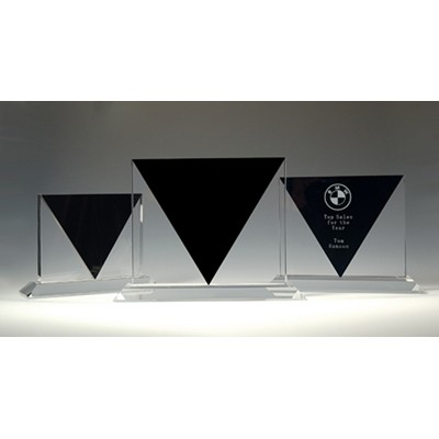 Victory Optical Crystal Award 7"H