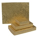 Elegant Gold Embossed Foil Collection Box (10 1/2"x8 1/8"x1 1/8")