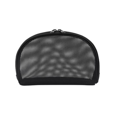 Nylon Mesh Cosmetic Bag (7"x4.5"x1.5")