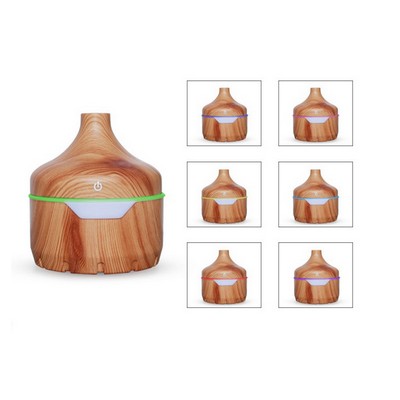 USB Wood Grain Mute Air Humidifier