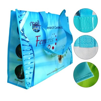 Laminated Grocery Tote Bag