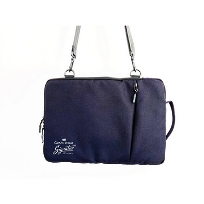 15" Laptop Sleeve w/3 Pockets & Shoulder Strap