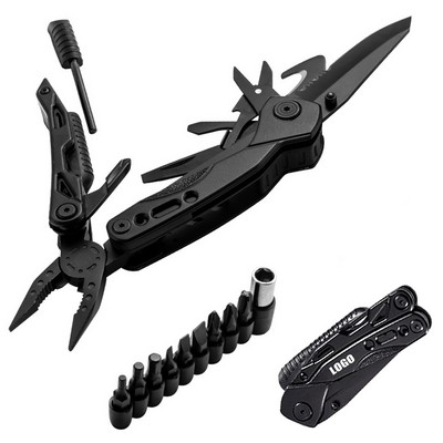 Multi Tools Pliers Flint w/Bits Set