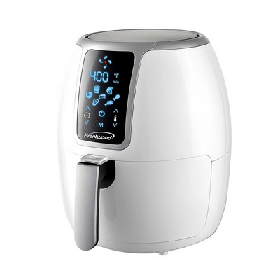 4 Quart White Digital Air Fryer