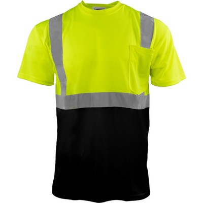 Hi-Vis ANSI Class 2 Safety T-Shirt