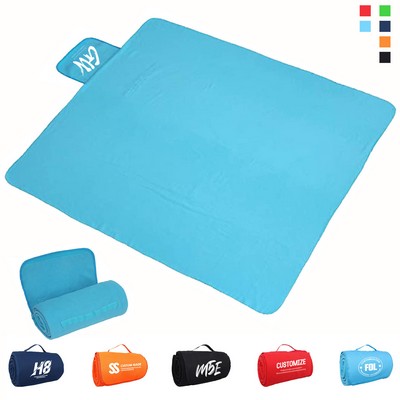 Imprint Fleece Roll Up Blanket