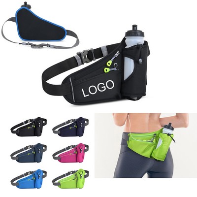 Sports Fanny Pack With Bottle Holder